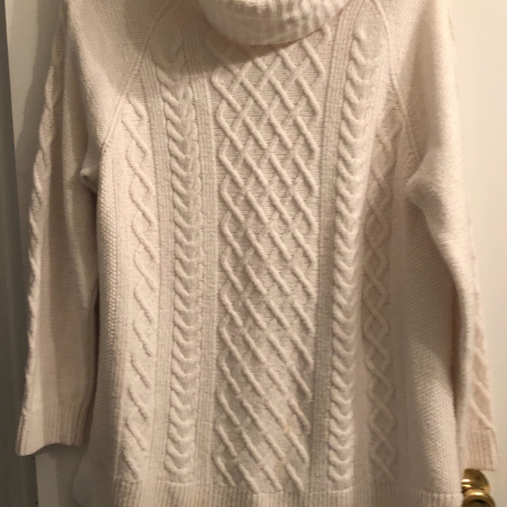 Never worn off white sweater XL